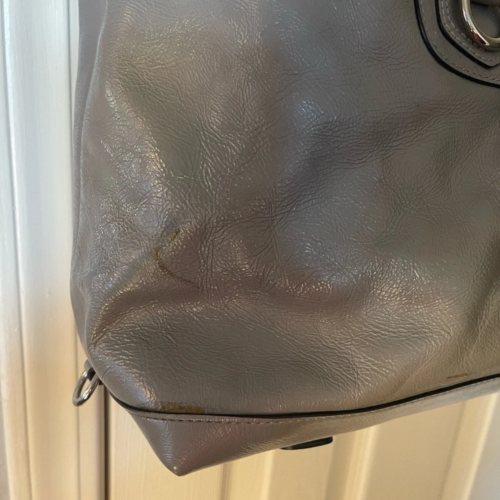 Coach Large Gray Ashley Satchel